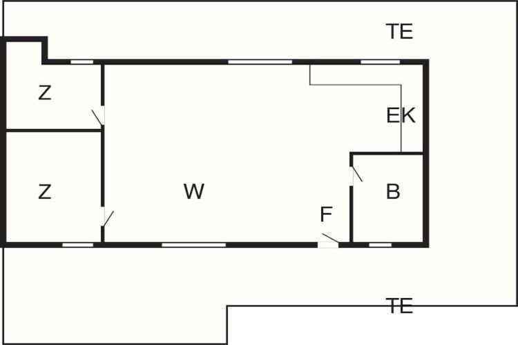 6 Person Holiday Home In Skagen Ngoại thất bức ảnh